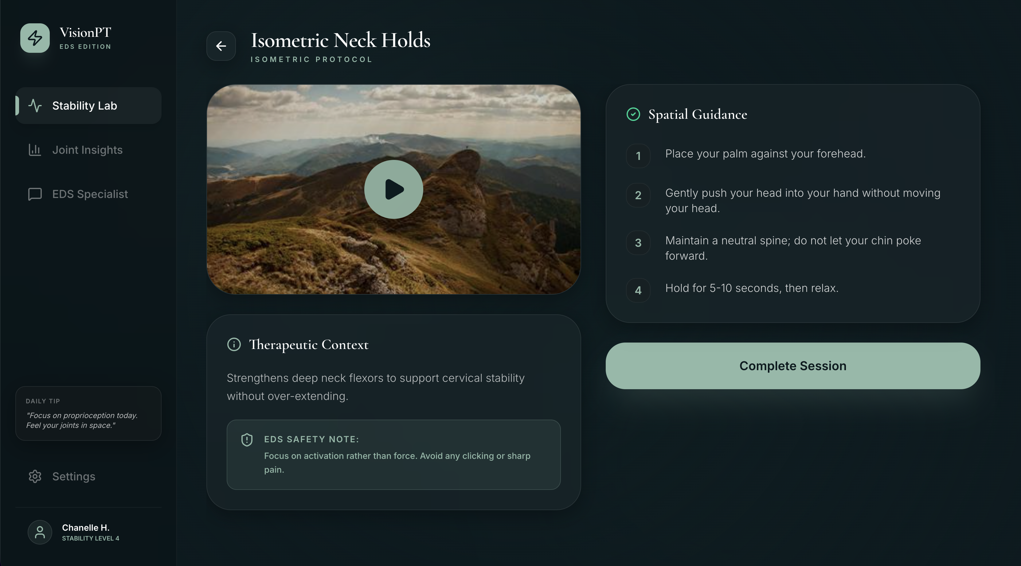 VisionPT Mockup 5